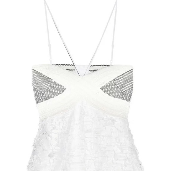 Jonathan Simkhai Lielle Fringe Cutout Bandage Dress - Picture 2 of 16